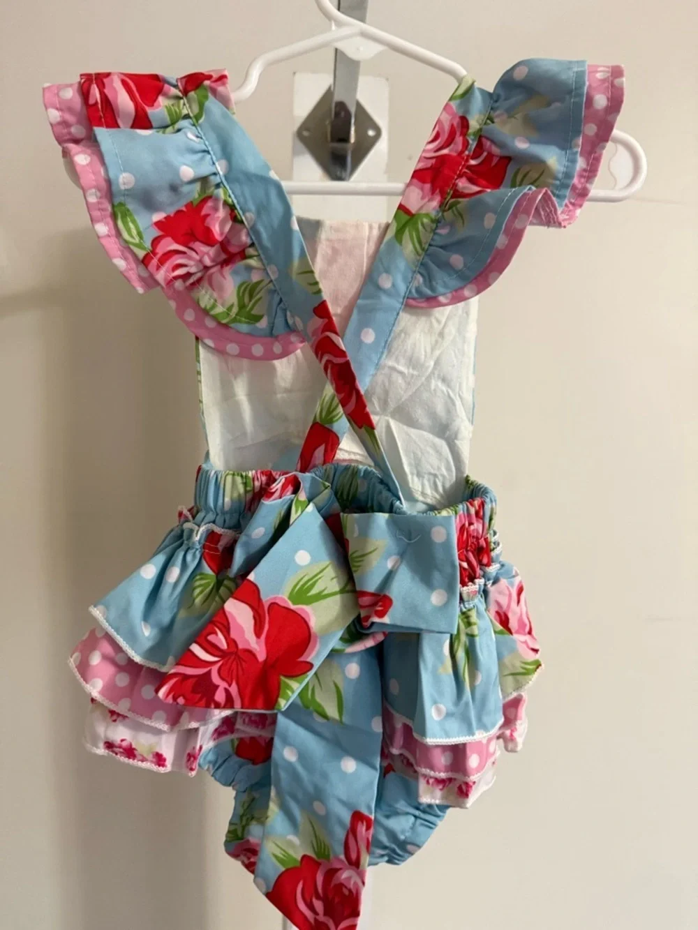 Floral Boutique Ruffle Butt Romper